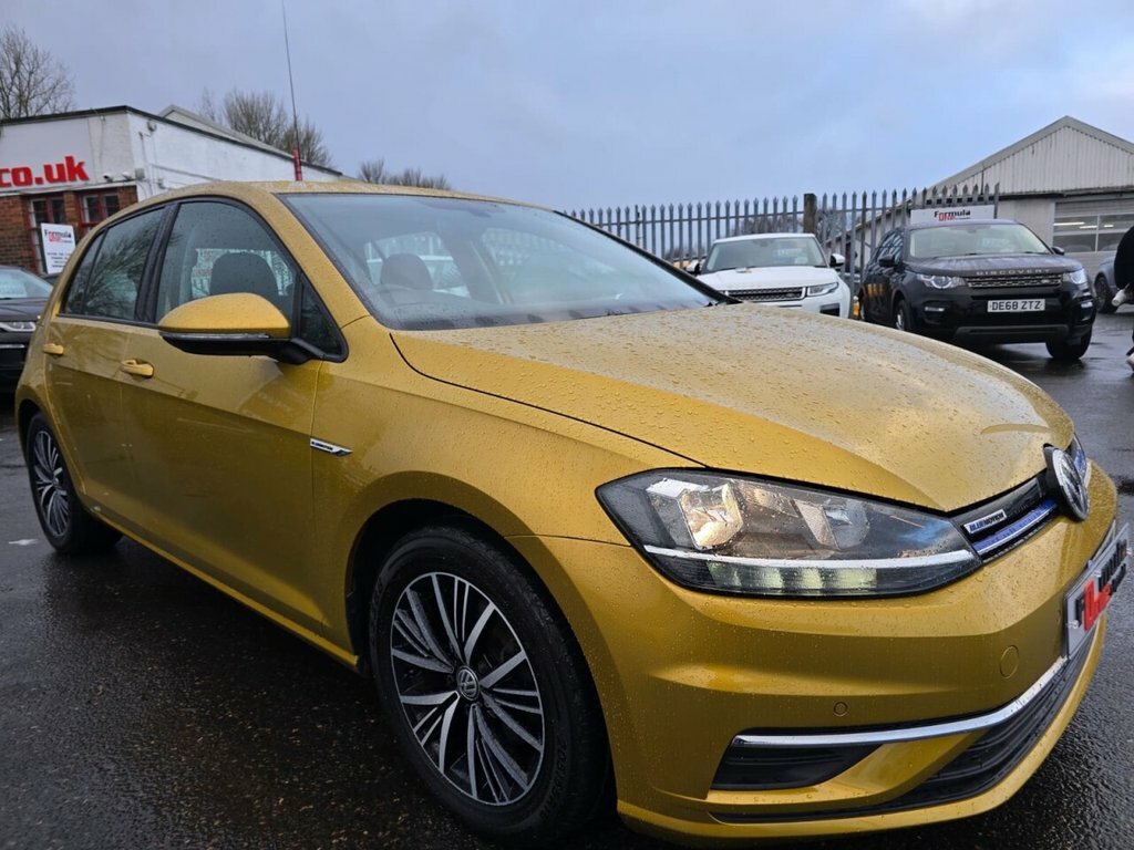 Volkswagen Golf 1.5L Se Nav RJ68FMX Yellow #3
