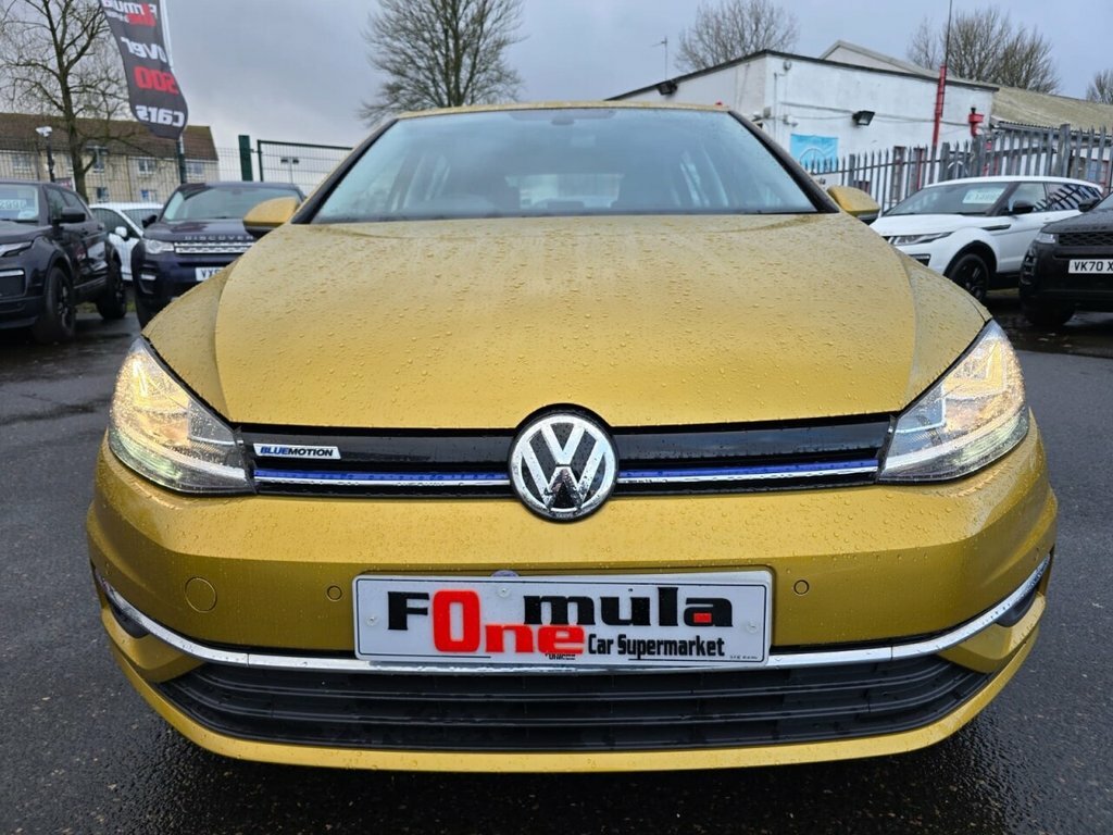 Volkswagen Golf 1.5L Se Nav RJ68FMX Yellow #4