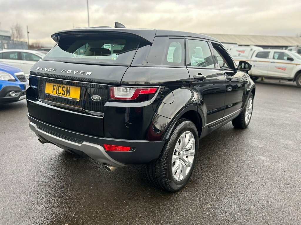 Land Rover Range Rover Evoque 2L Se Tech BX18XJG Black #6