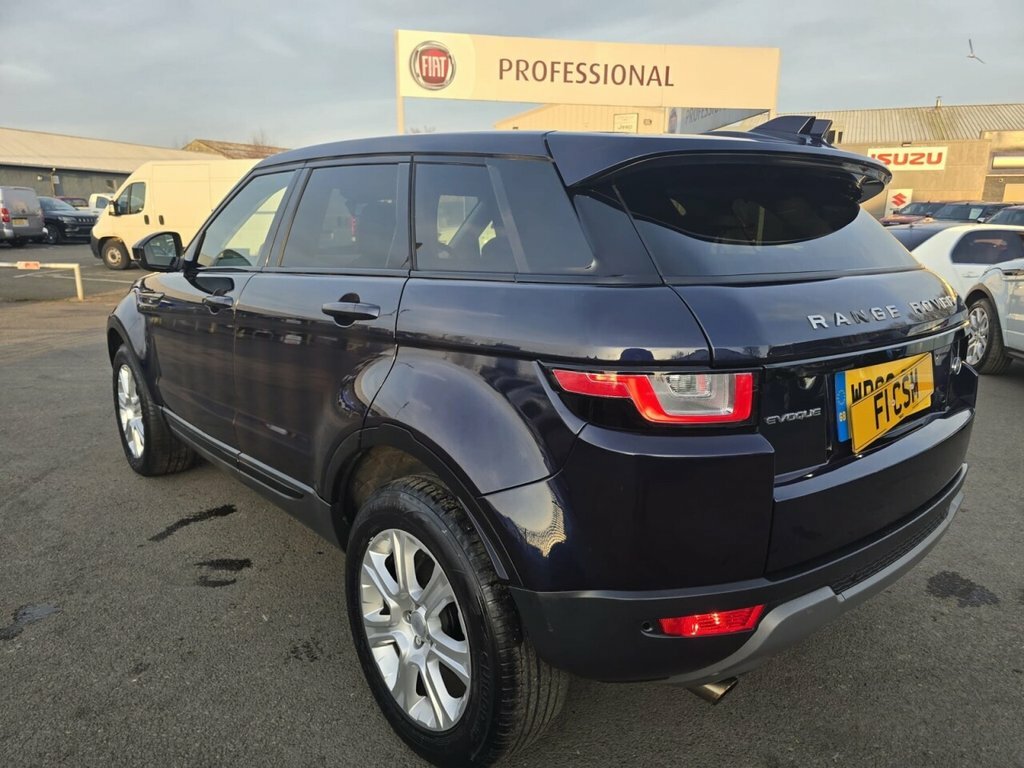 Land Rover Range Rover Evoque 2L Se Tech WR68OMJ Blue #4