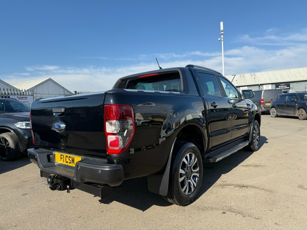 Ford Ranger 2L Wildtrak GU69VYY Black #4