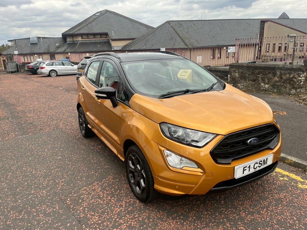 Ford Ecosport 1L St-line WD69SGZ Yellow #3