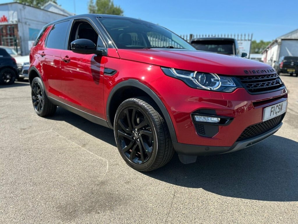 Land Rover Discovery Sport 2L Hse Black CX67VEB Red #3