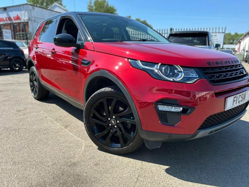 Land Rover Discovery Sport 2L Hse Black CX67VEB Red #4