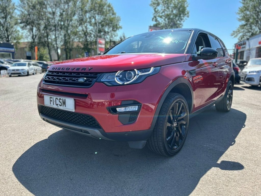 Land Rover Discovery Sport 2L Hse Black CX67VEB Red #2