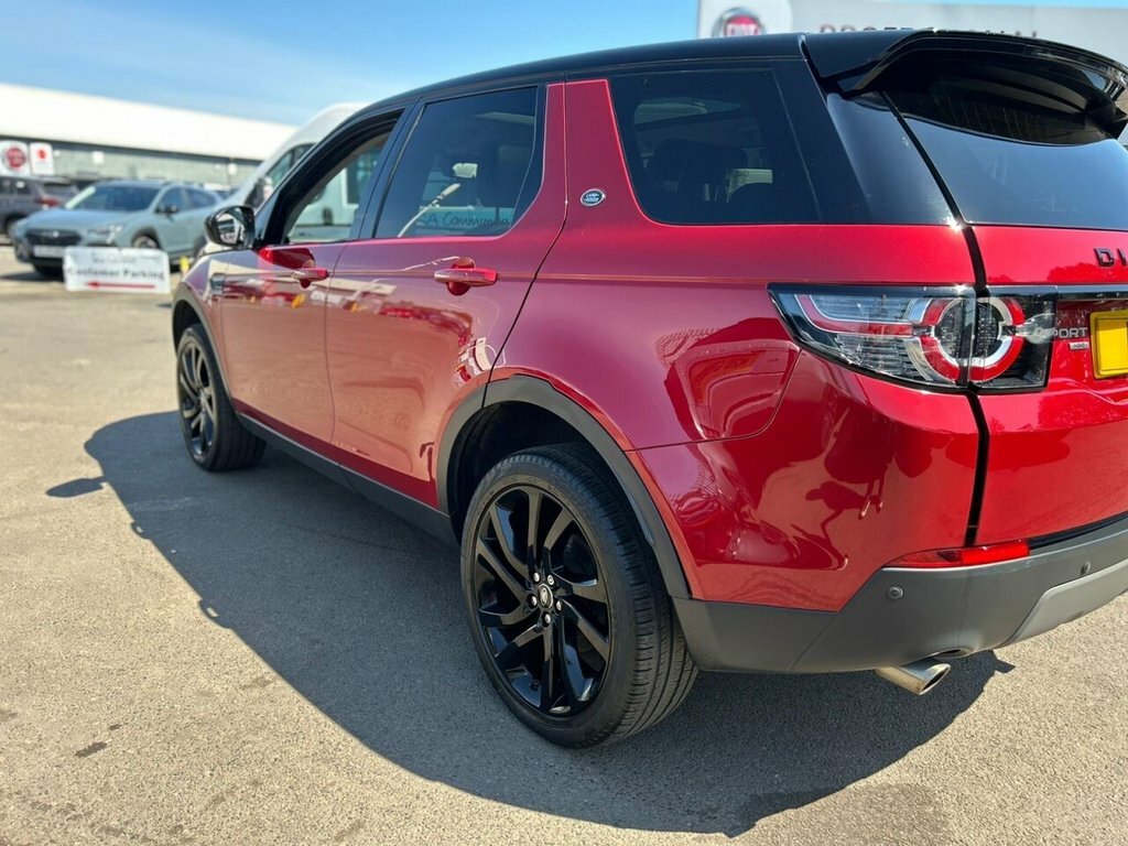 Land Rover Discovery Sport 2L Hse Black CX67VEB Red #5