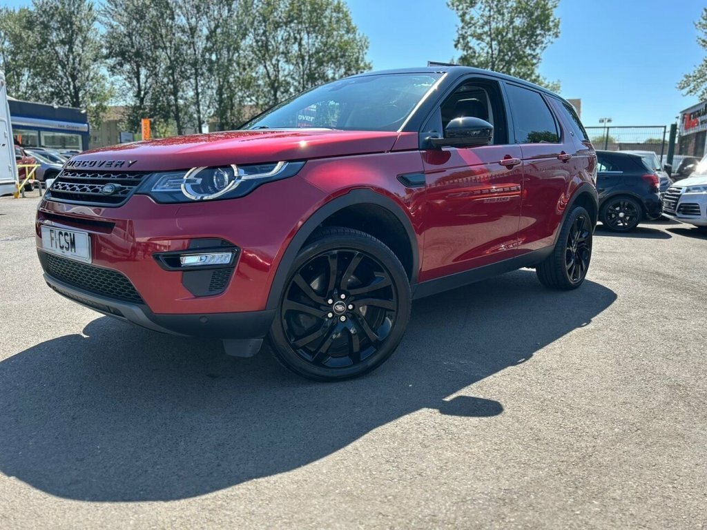 Land Rover Discovery Sport 2L Hse Black CX67VEB Red