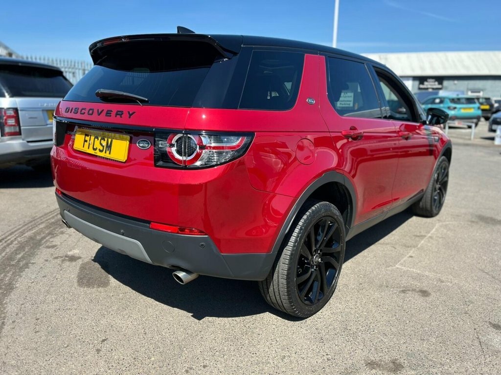 Land Rover Discovery Sport 2L Hse Black CX67VEB Red #6