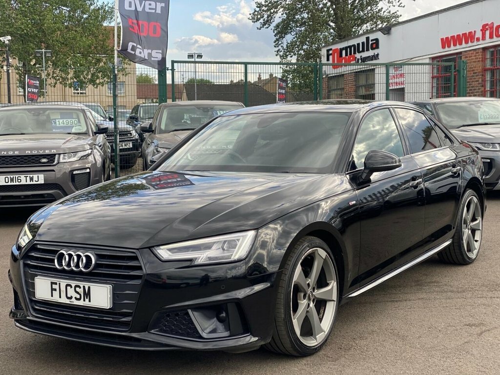 Audi A4 2L Black Edition PL19GFX Black #3
