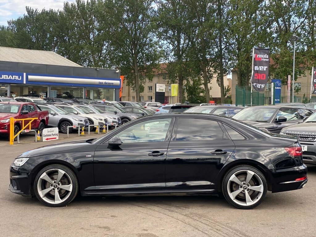 Audi A4 2L Black Edition PL19GFX Black #5