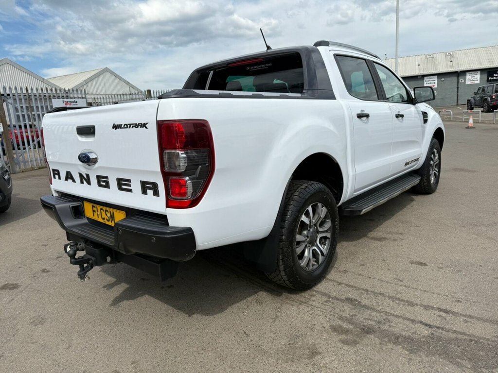 Ford Ranger 2L Wildtrak YHZ1316 White #4