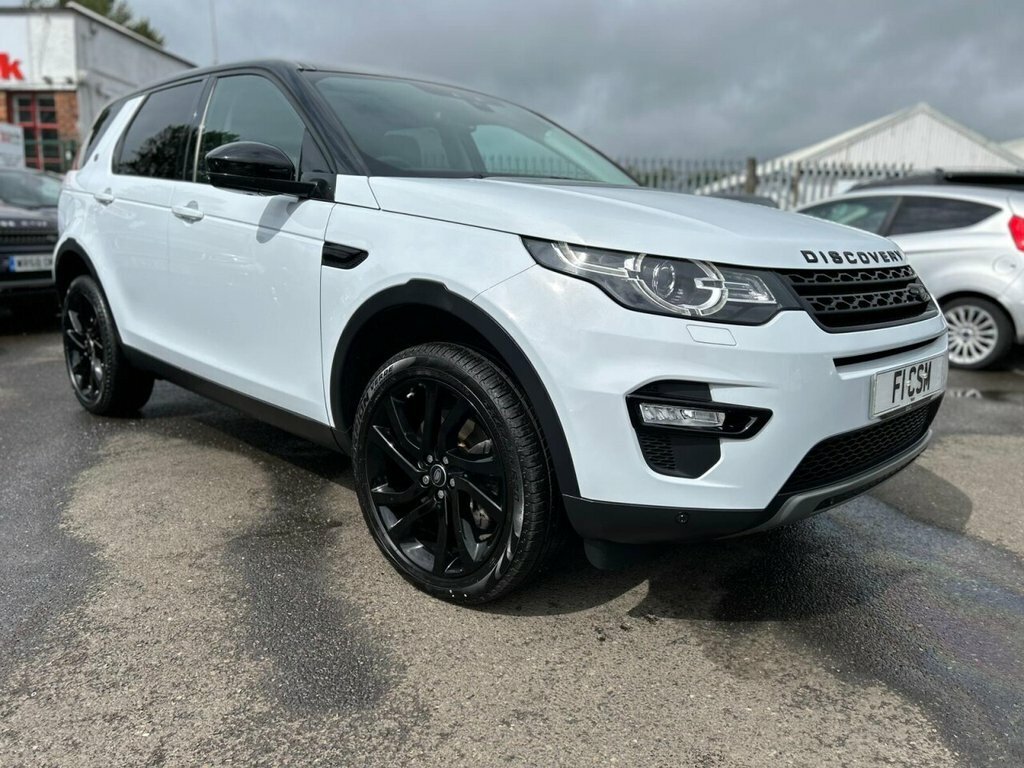 Land Rover Discovery Sport 2L Hse Black YX18UCW White #2