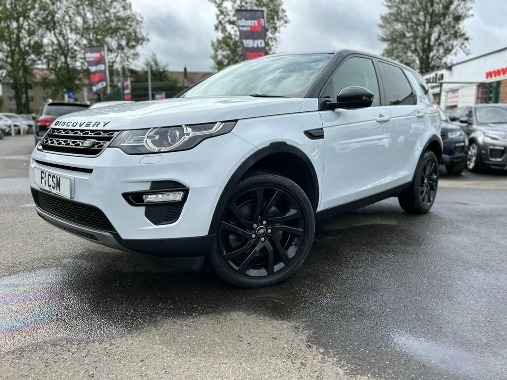 Land Rover Discovery Sport 2L Hse Black YX18UCW White