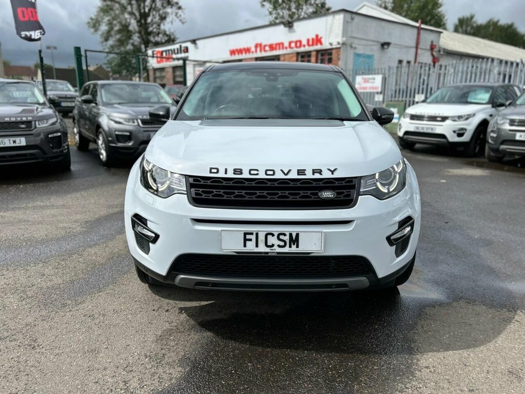 Land Rover Discovery Sport 2L Hse Black YX18UCW White #5