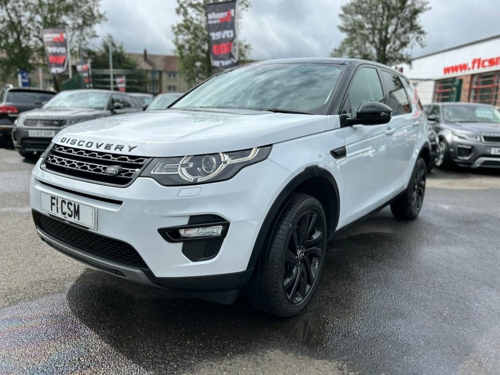 Land Rover Discovery Sport 2L Hse Black YX18UCW White #3