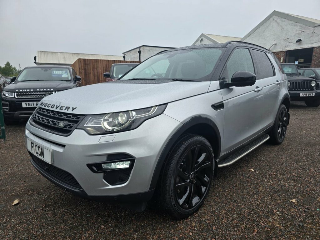 Land Rover Discovery Sport 2L Hse Black LV16JCX Silver #2
