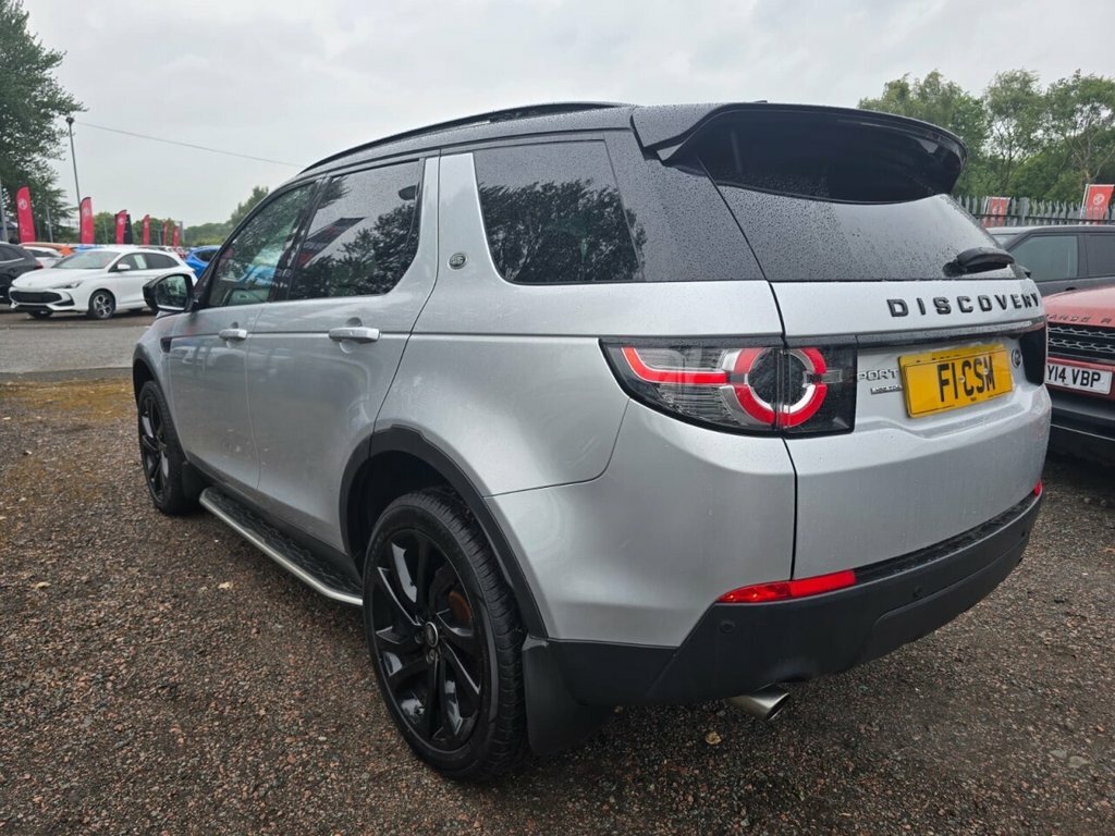 Land Rover Discovery Sport 2L Hse Black LV16JCX Silver #4