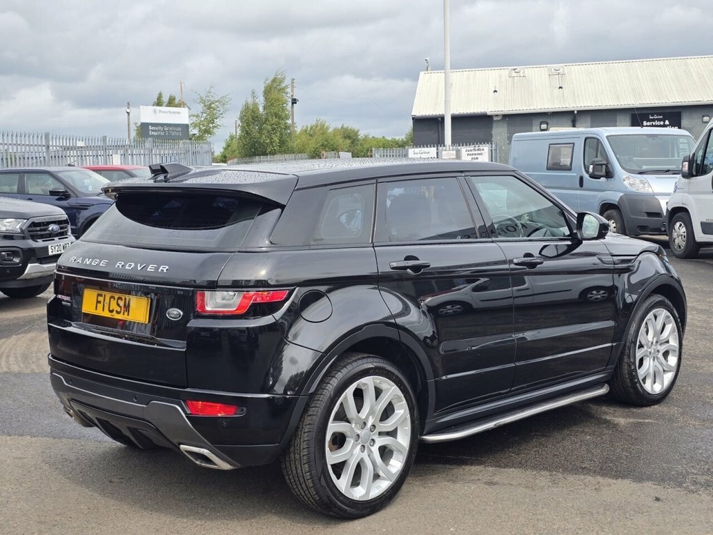 Land Rover Range Rover Evoque 2L Hse Dynamic EY65ZFE Black #6