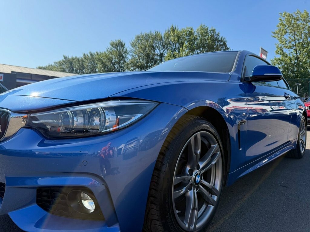 BMW 4 Series Gran Coupe 2L M Sport EK18WRW Blue #3