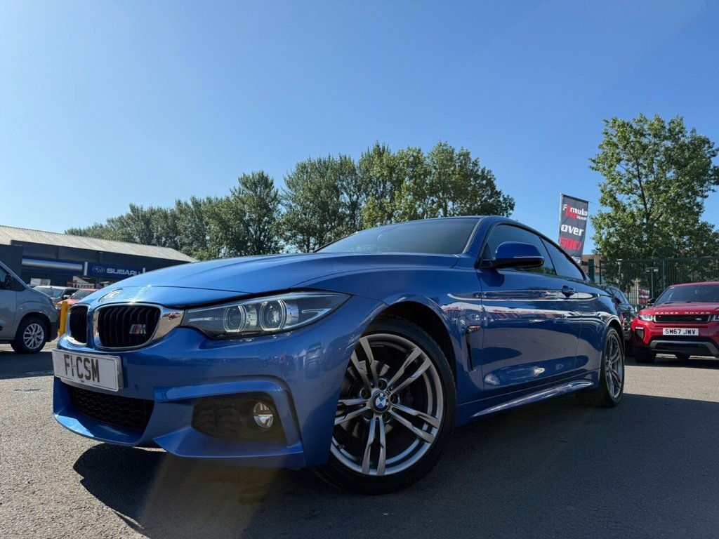 BMW 4 Series Gran Coupe 2L M Sport Blue