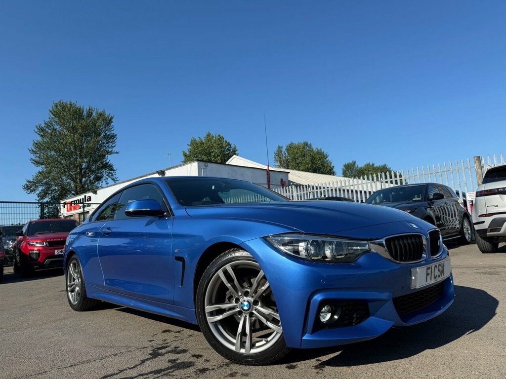 BMW 4 Series Gran Coupe 2L M Sport EK18WRW Blue #2