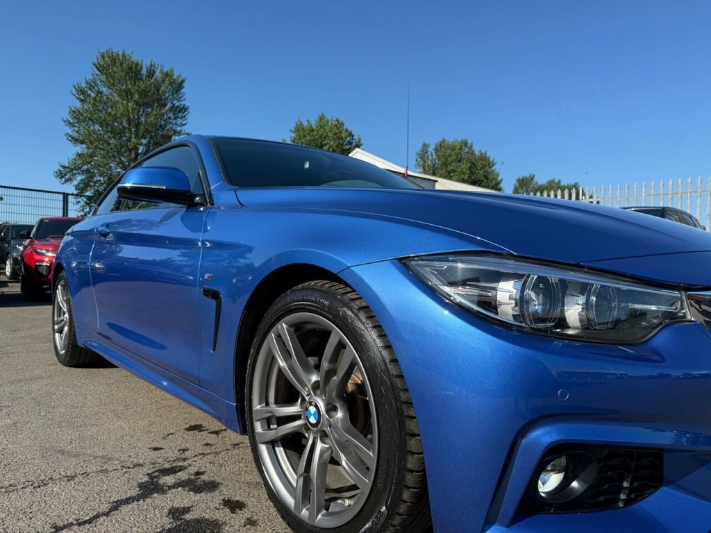BMW 4 Series Gran Coupe 2L M Sport EK18WRW Blue #4