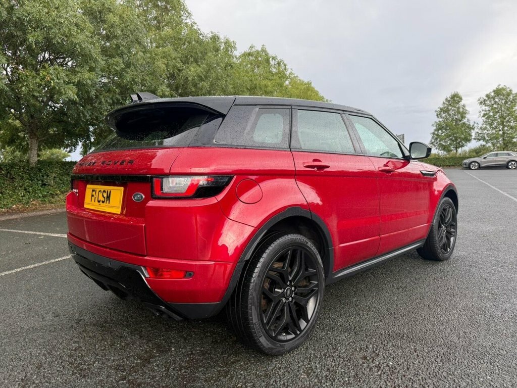 Land Rover Range Rover Evoque 2L Hse Dynamic WV66NXO Red #2
