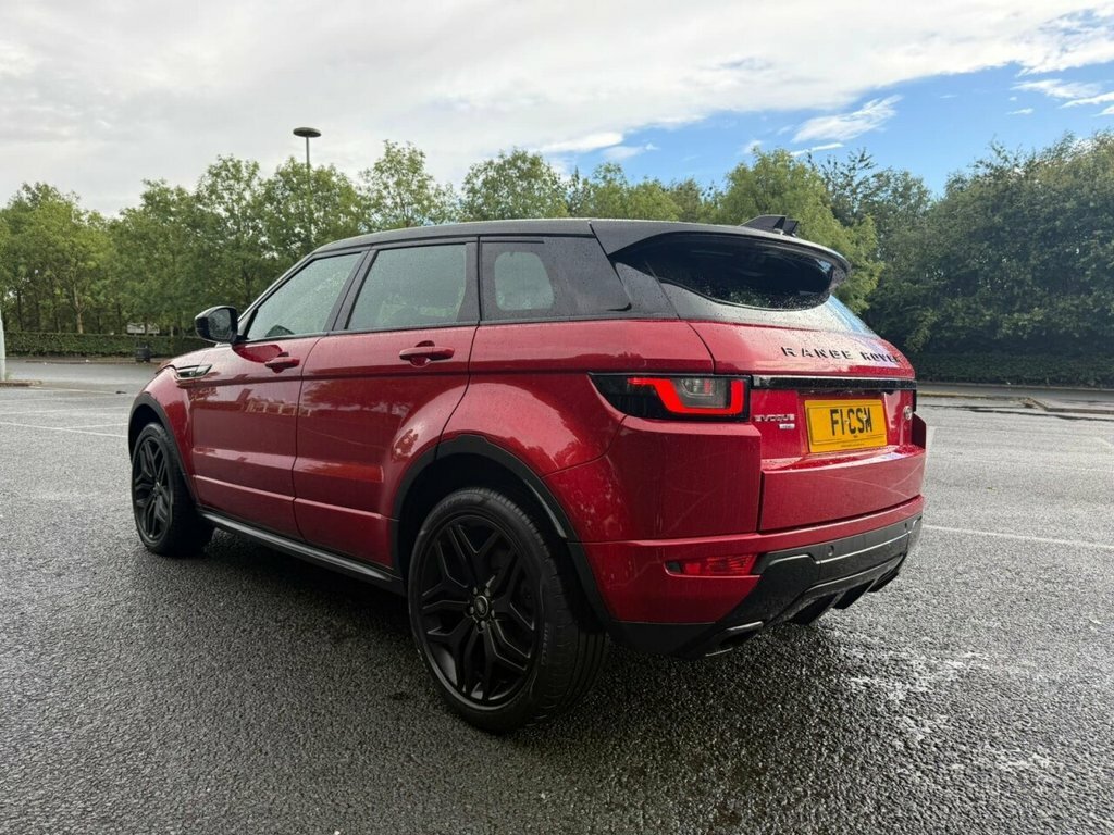 Land Rover Range Rover Evoque 2L Hse Dynamic WV66NXO Red #3