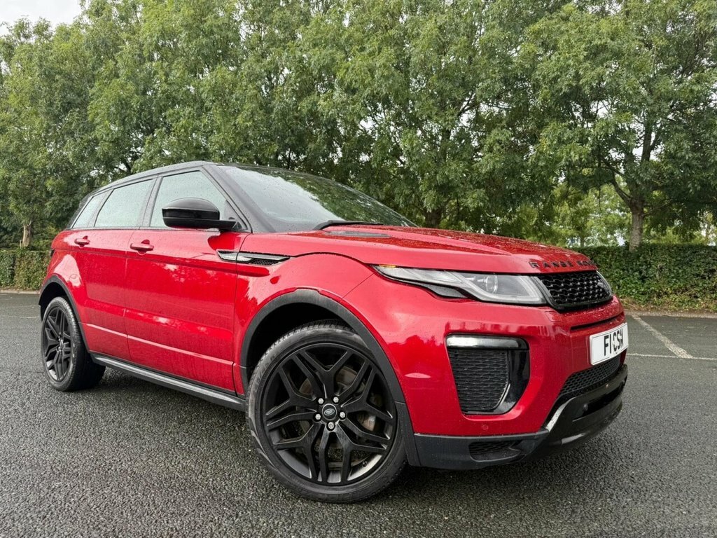 Land Rover Range Rover Evoque 2L Hse Dynamic WV66NXO Red #4