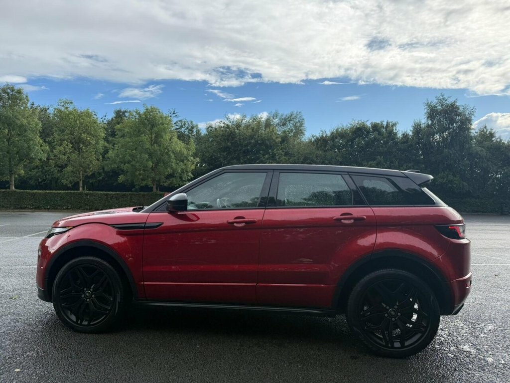 Land Rover Range Rover Evoque 2L Hse Dynamic WV66NXO Red #5