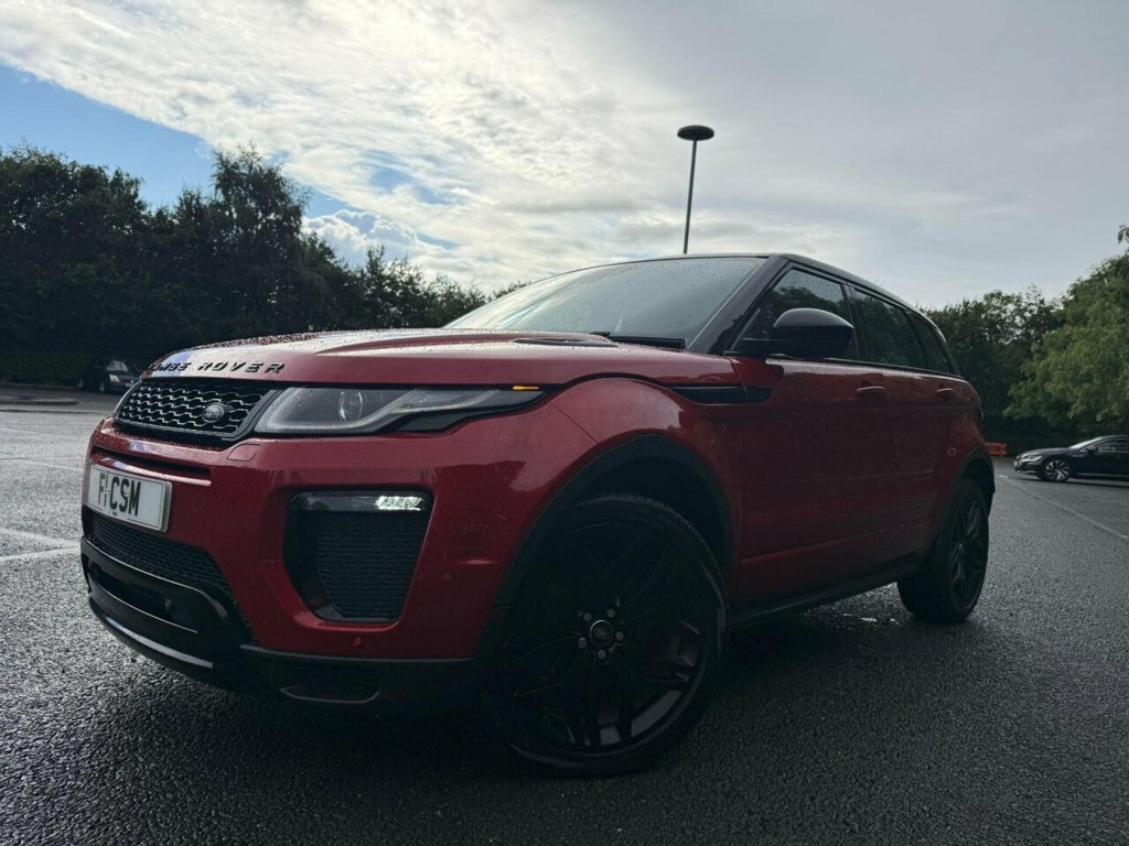 Land Rover Range Rover Evoque 2L Hse Dynamic WV66NXO Red