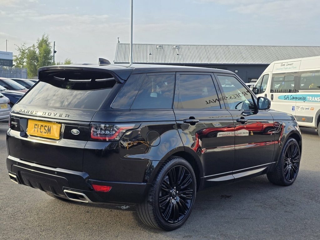 Land Rover Range Rover Sport 3L Hse Dynamic Black NV71ZLY Black #4