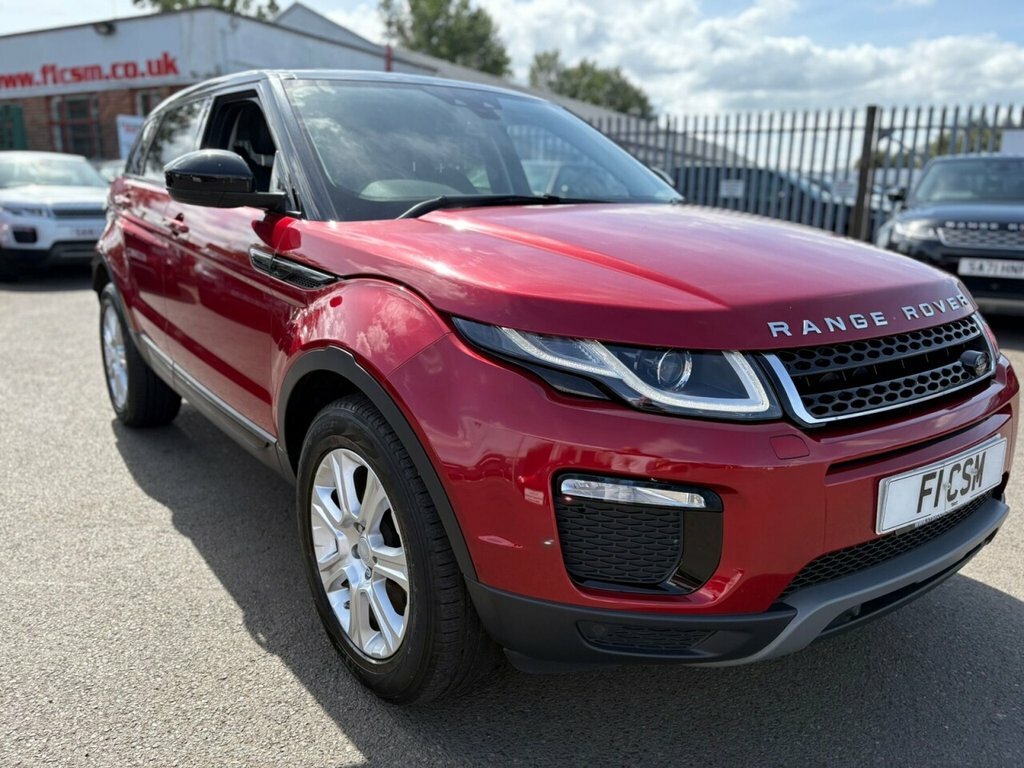 Land Rover Range Rover Evoque 2L Se Tech OY17UZH Red #3