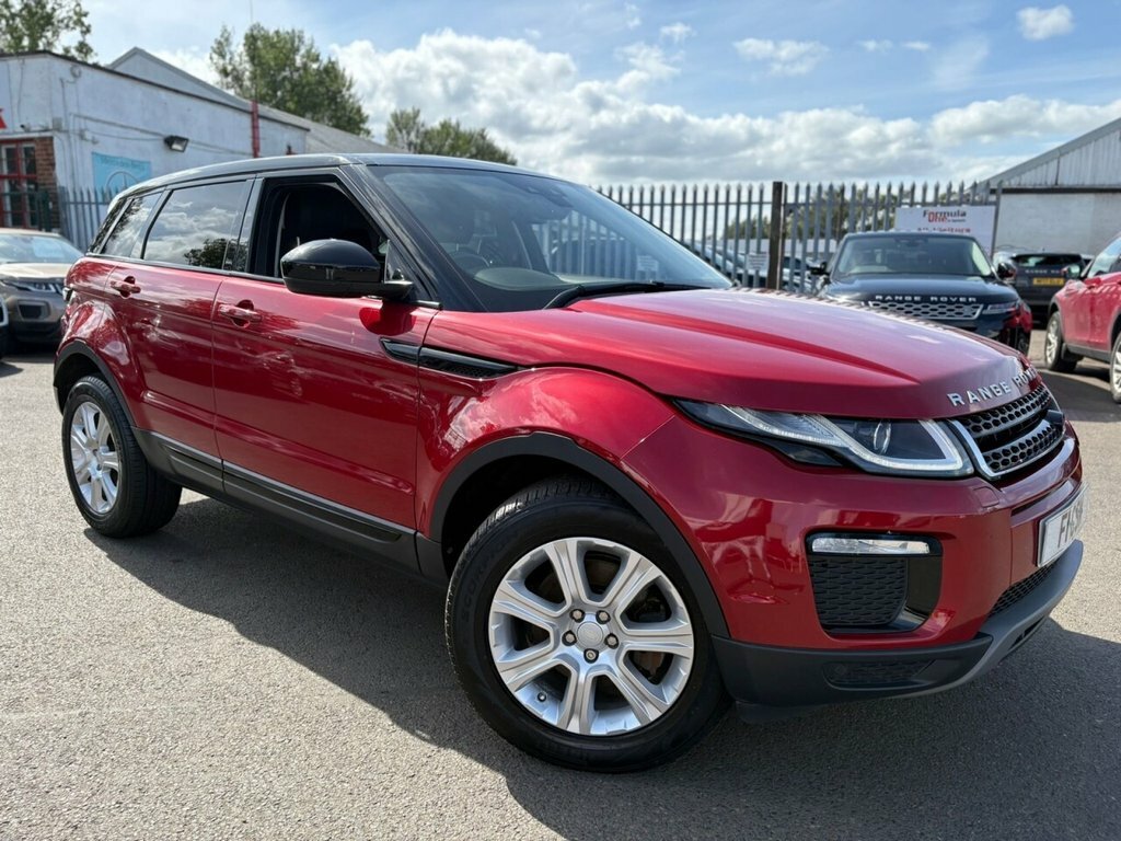 Land Rover Range Rover Evoque 2L Se Tech OY17UZH Red #4