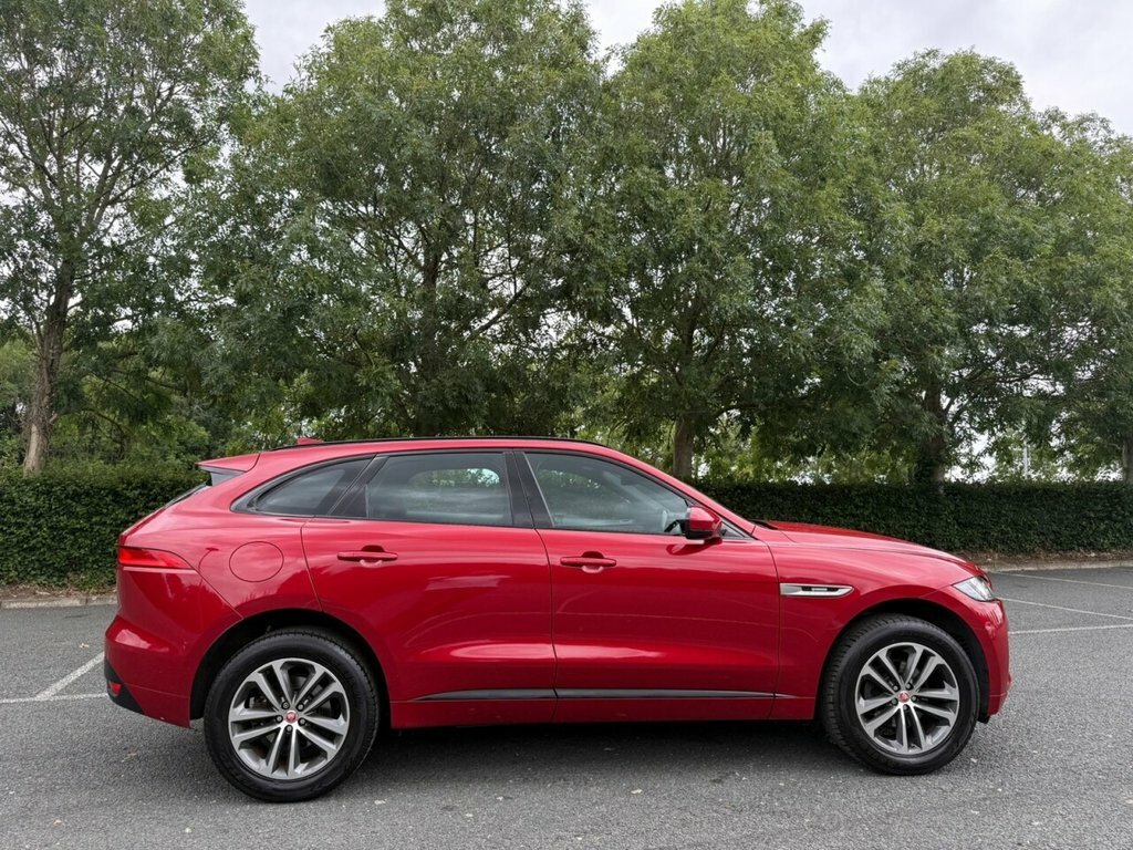 Jaguar F-Pace 2L R-sport Red #4