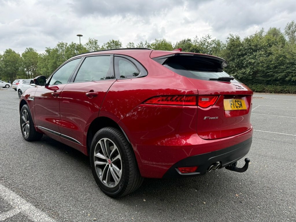 Jaguar F-Pace 2L R-sport Red #2