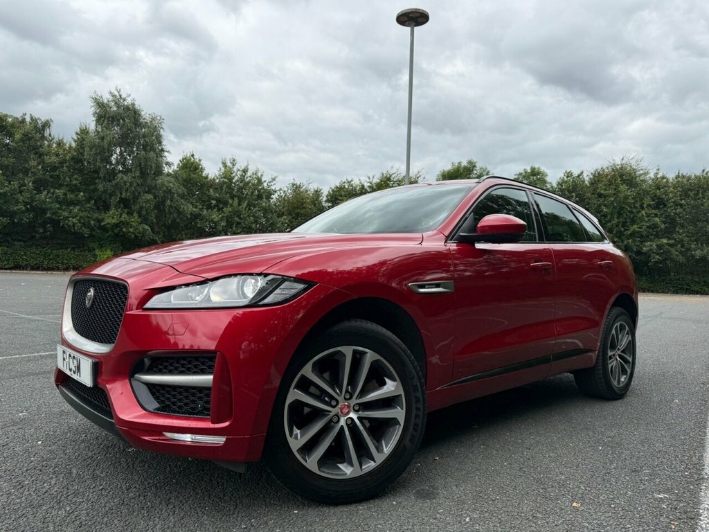 Jaguar F-Pace 2L R-sport Red