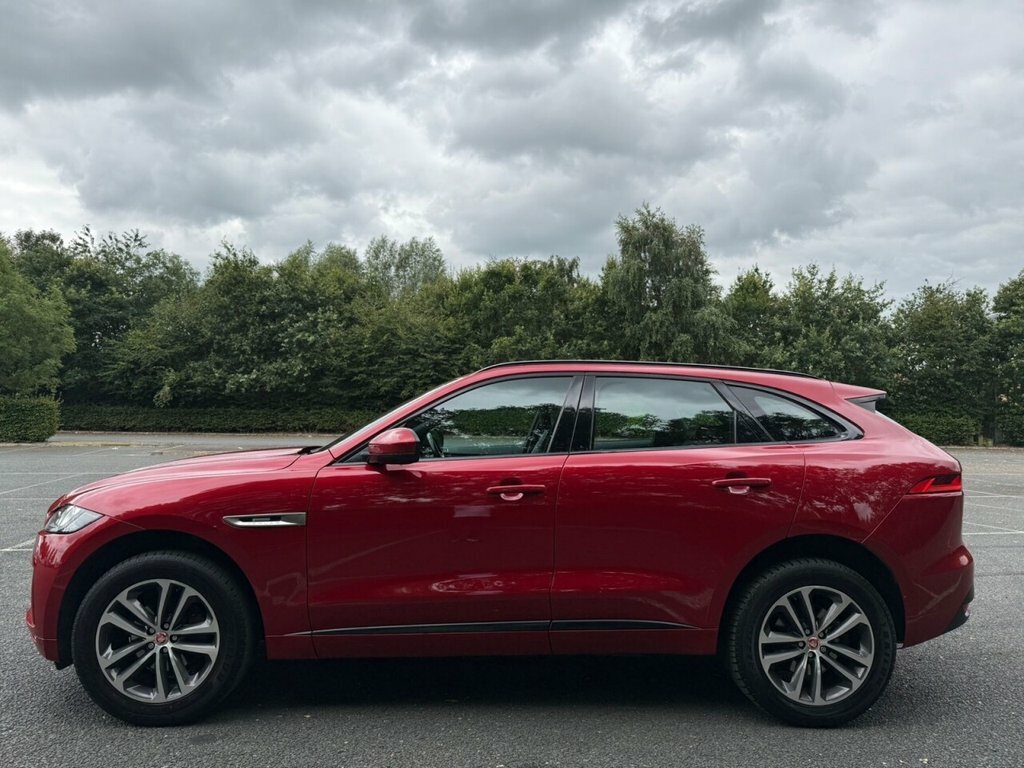 Jaguar F-Pace 2L R-sport Red #3