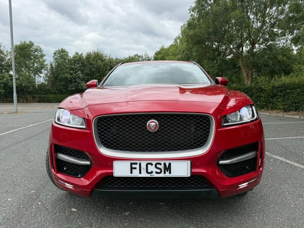 Jaguar F-Pace 2L R-sport Red #5