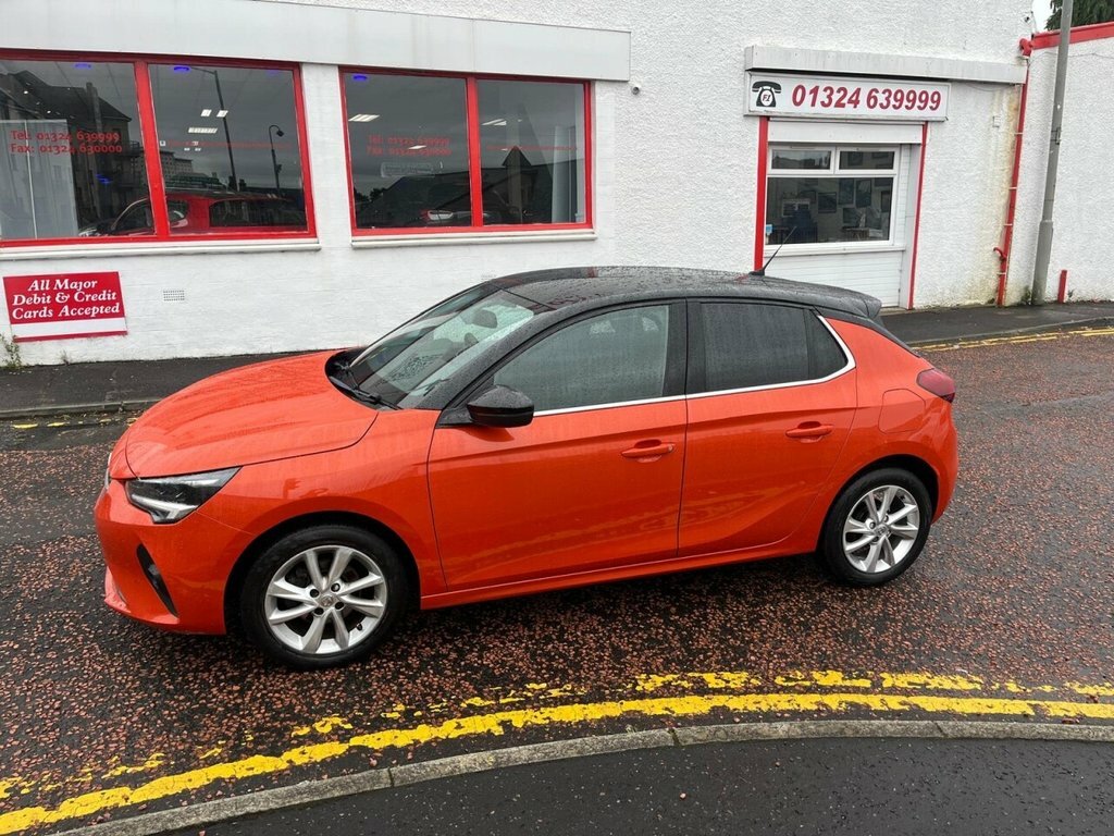 Vauxhall Corsa 1.2L Elite SD21UVK Orange