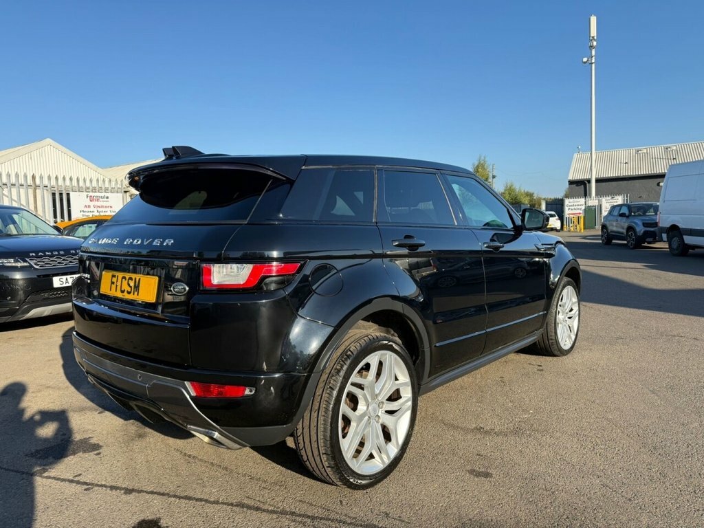 Land Rover Range Rover Evoque 2L Hse Dynamic SO18FUP Black #4