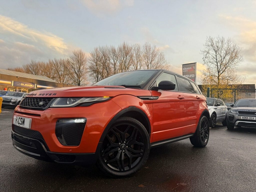Land Rover Range Rover Evoque 2L Hse Dynamic SV17YHO Orange