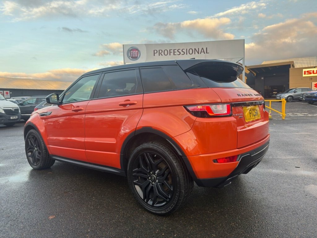 Land Rover Range Rover Evoque 2L Hse Dynamic SV17YHO Orange #3