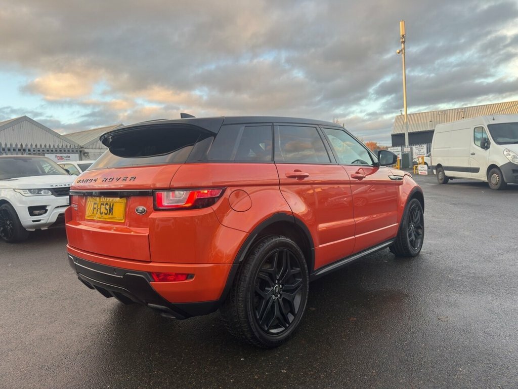 Land Rover Range Rover Evoque 2L Hse Dynamic SV17YHO Orange #4
