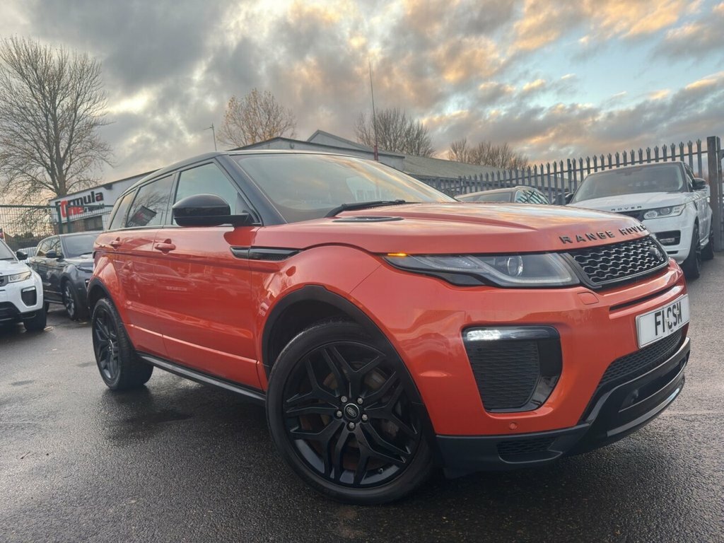 Land Rover Range Rover Evoque 2L Hse Dynamic SV17YHO Orange #2