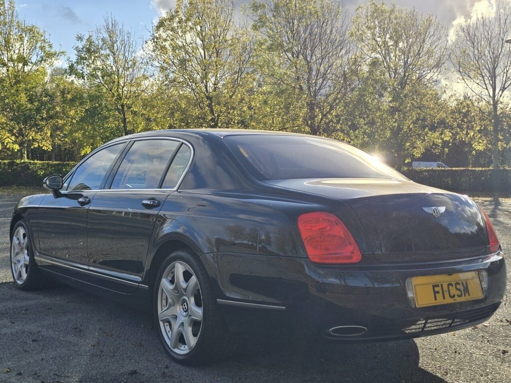 Bentley Continental 6L Flying Spur Blue #3