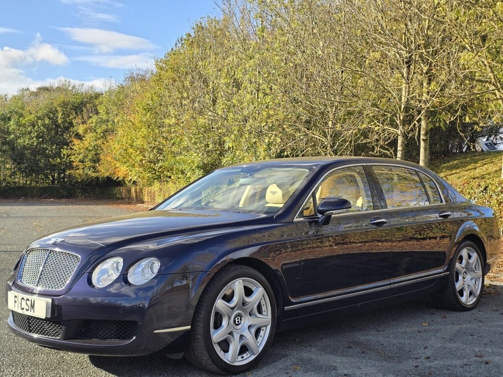Bentley Continental 6L Flying Spur Blue