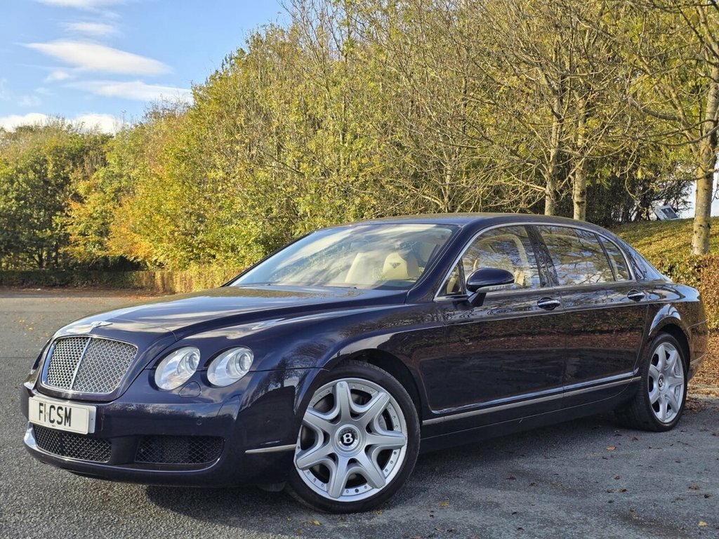 Bentley Continental 6L Flying Spur Blue #2