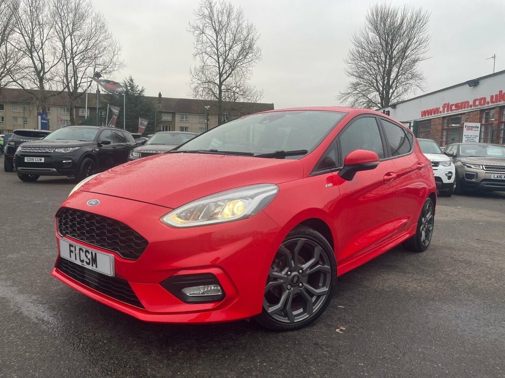 Ford Fiesta 1L St-line Red