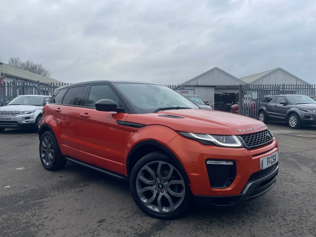 Land Rover Range Rover Evoque 2L Hse Dynamic SV66YSJ Orange #2
